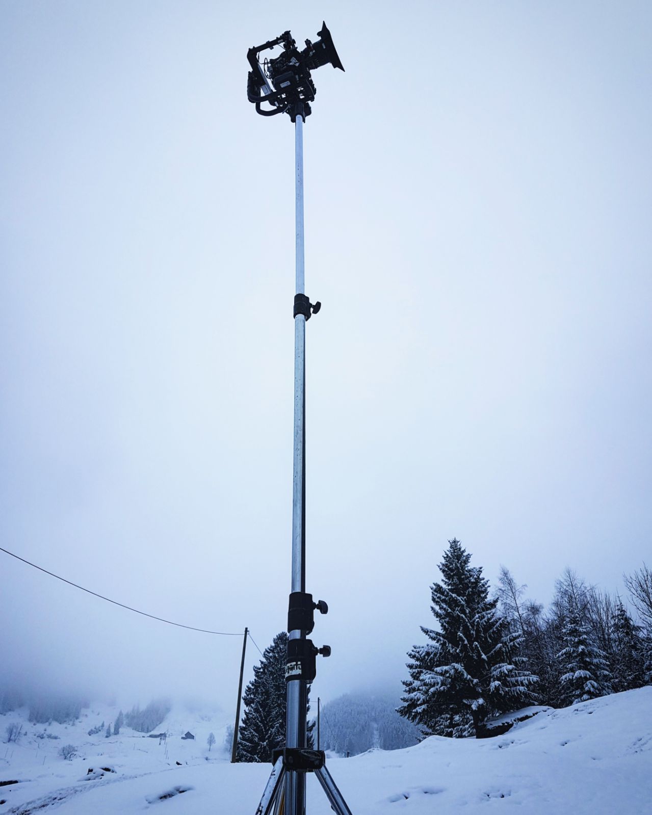 Movi High shot in Mountains